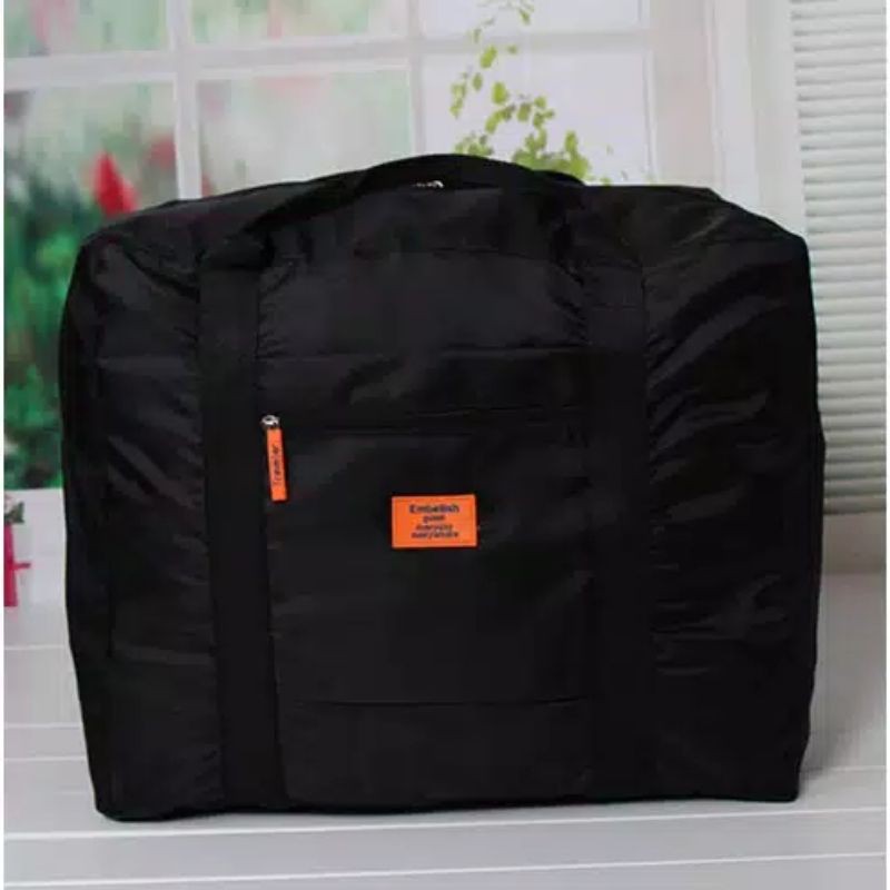 Medan Termurah Travel bag Import Tas travel lipat simple parasut tebal