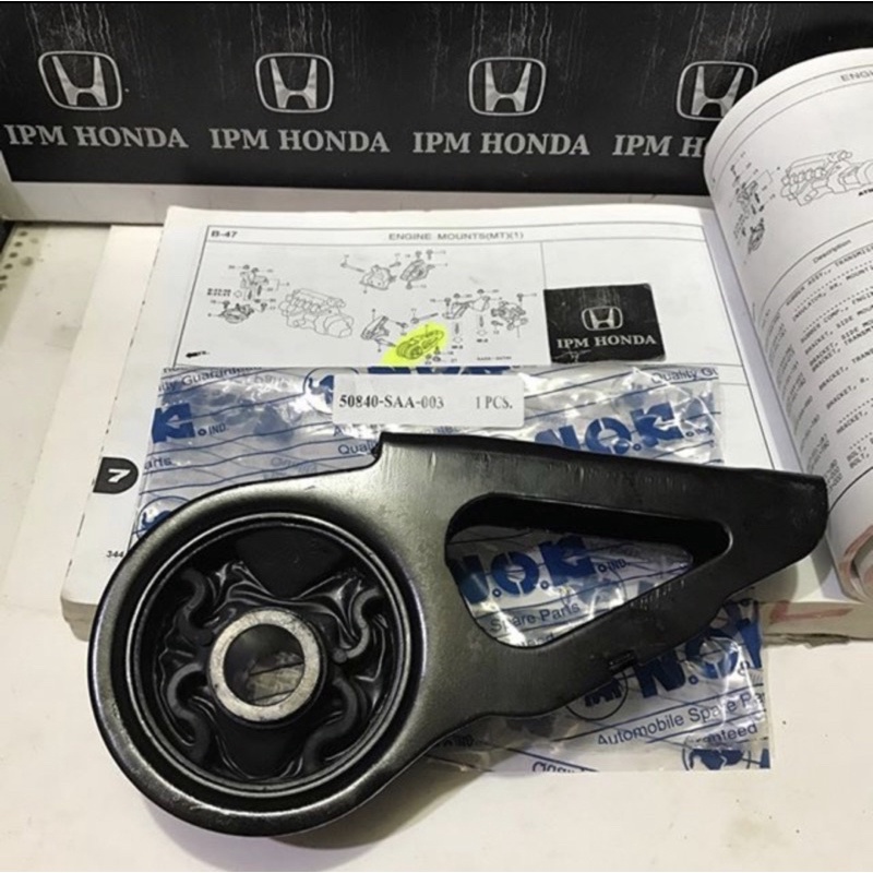 50840 SAA Engine Mounting Dudukan Mesin Bawah Kiri Manual Honda Jazz GD3 City GD8 IDSI VTEC 2003 2004 2005 2006 2007 2008