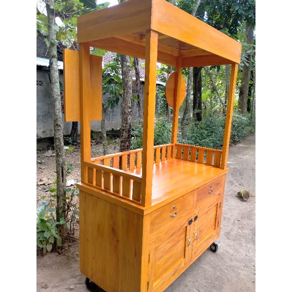 #gerobak jualan# minuman kekinian murah#gerobak booth #gerobak Thai tea#gerobak dorong #gerobak keli