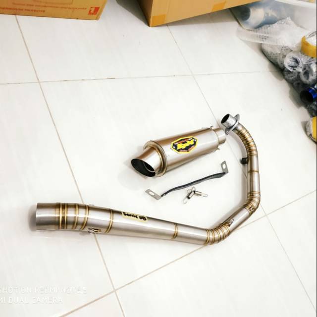 Knalpot Racing SONIC 150R Original RpM Type Road Race - Underbone