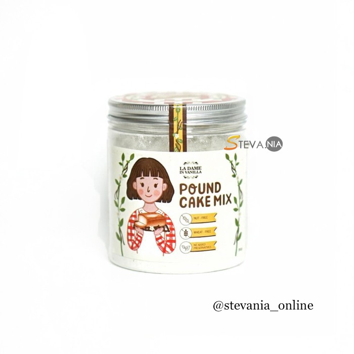 

La Dame In Vanilla Wheat Free Pound Cake Mix 250GR