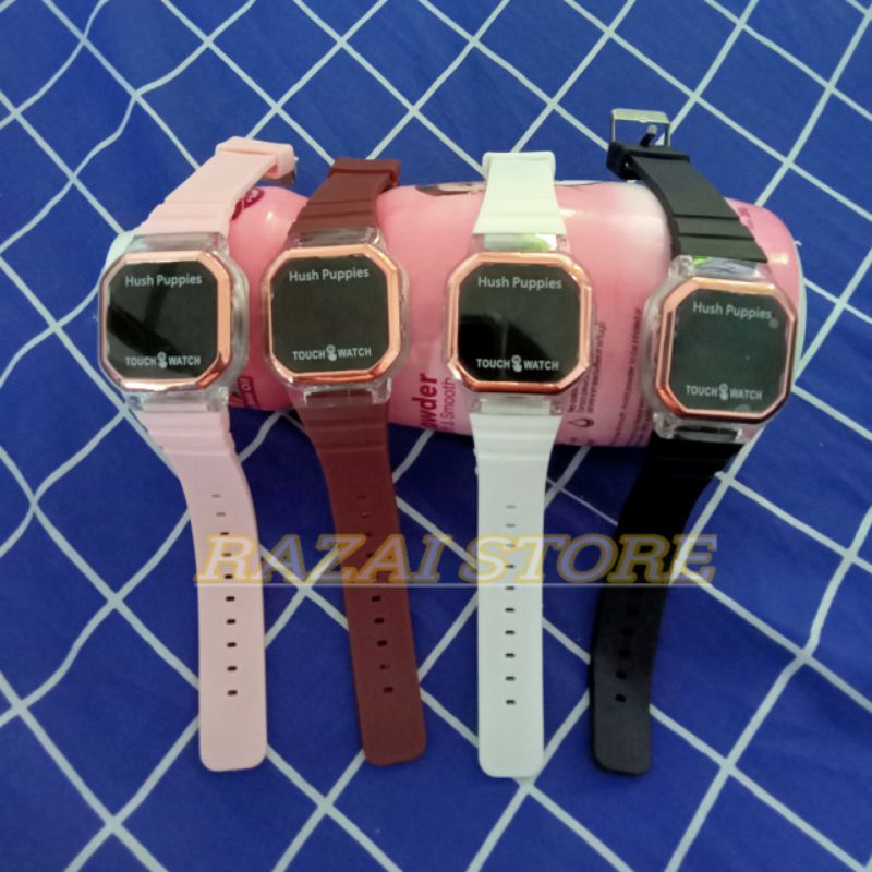 Jam Tangan Wanita Hush Puppies Ditigal Jam Tangan Hush Puppies Touch Digital Murah