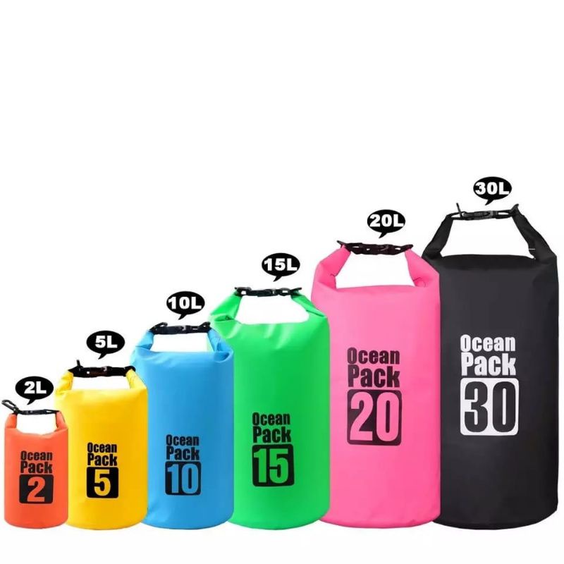 Dry Bag 30 liter - ocean pack - tas waterproof - tas Anti air - tas renang - tas outdoor - 30 liter