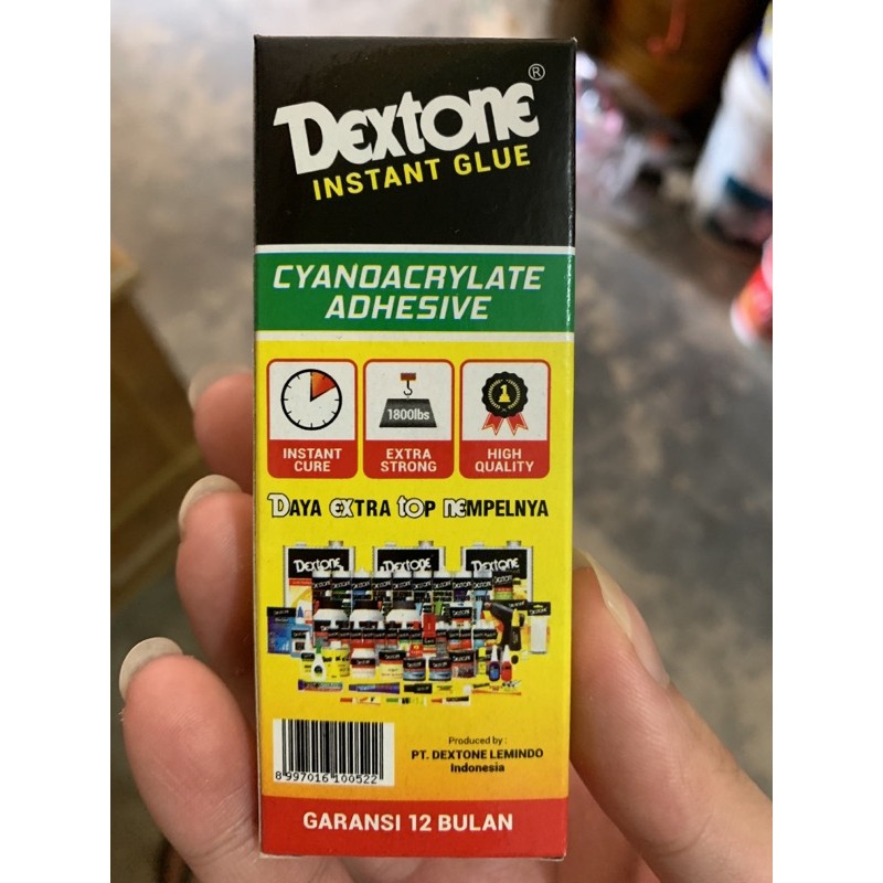 

LEM DEXTONE CYANDACRYLATE ADHESIVE (LEM SETAN)