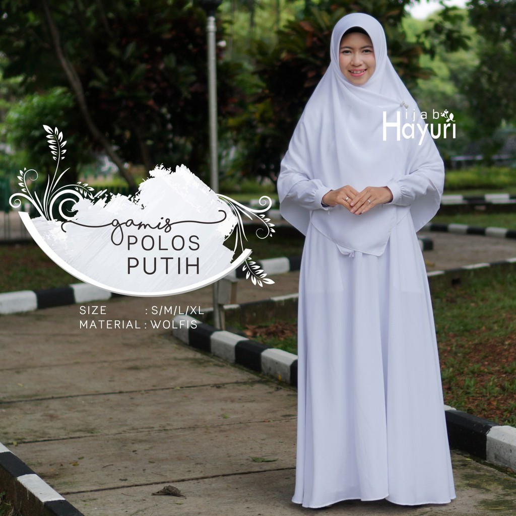 Gamis Putih Hayuri