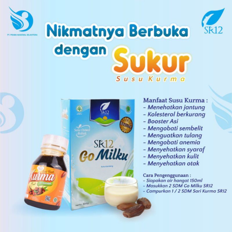 

STOK Puasa Susu Sari Kurma/ SUKUR/ Susu Kurma Tanpa Direndam/ Praktis/ Susu Etawa/ PUASA KUAT