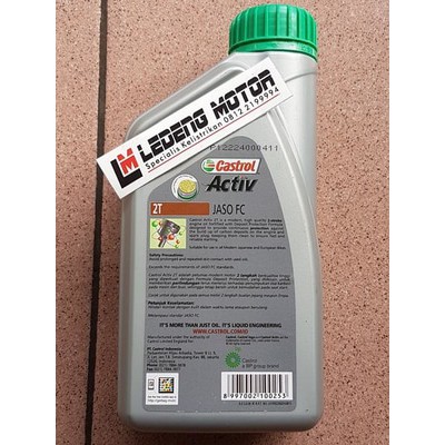 Oli Samping 2T Castrol Activ Low Smoke 2 Tax 700ml