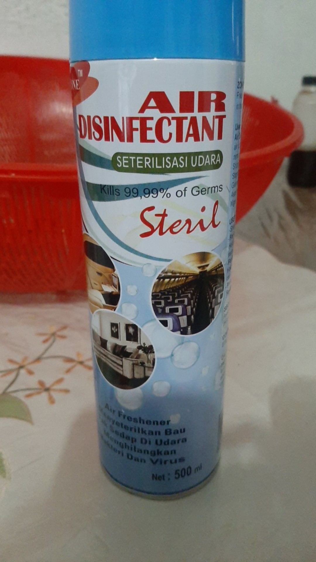 Air Disenfectan - Spray Steril Ruangan - Pembersih Udara - Semprotan Disenfektan Mobil