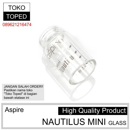AN Aspire NAUTILUS MINI Replacement Glass | glass kaca