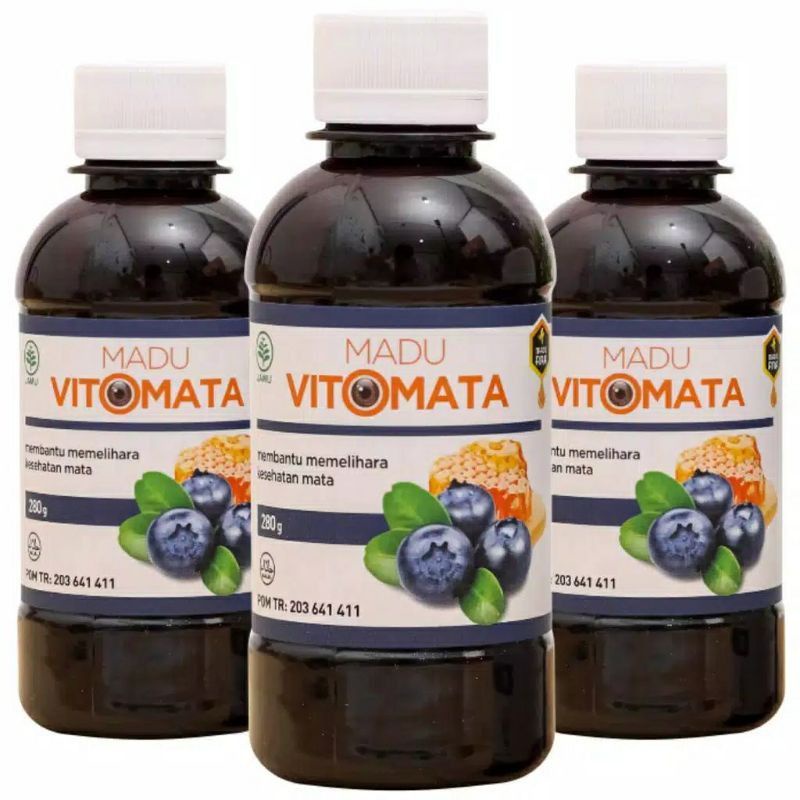 

Madu Vitomata Asli Original Obat Mata Minus Katarak Rabun Glukoma Maduvitomata Vitamata