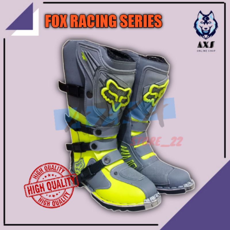 SEPATU TRAIL FOX RACING TRABAS MOTOCROSS OFFROAD
