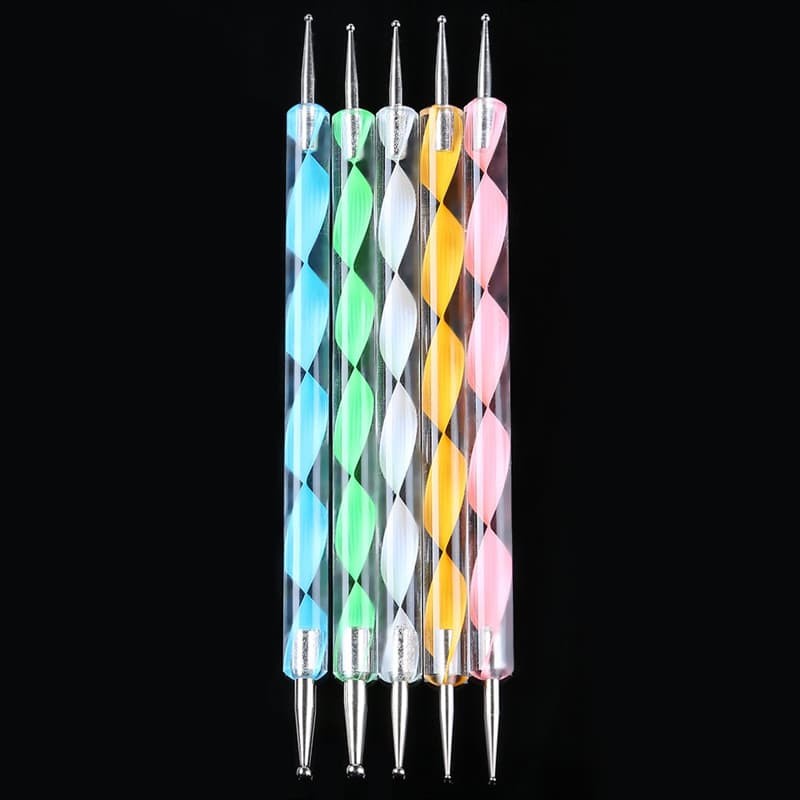 Ball Styluses Pottery/Ceramics s- Nail Art Dotting Tools (5x2 pcs)