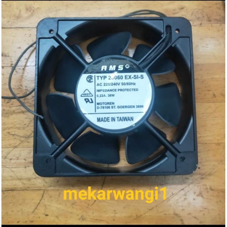 Kipas fan ac AMS 15cm type 20060 Bell bering - Made in taiwan