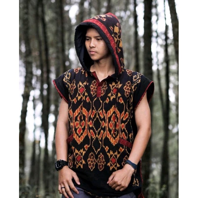 Hoodie Tenun Etnik Toraja CT01