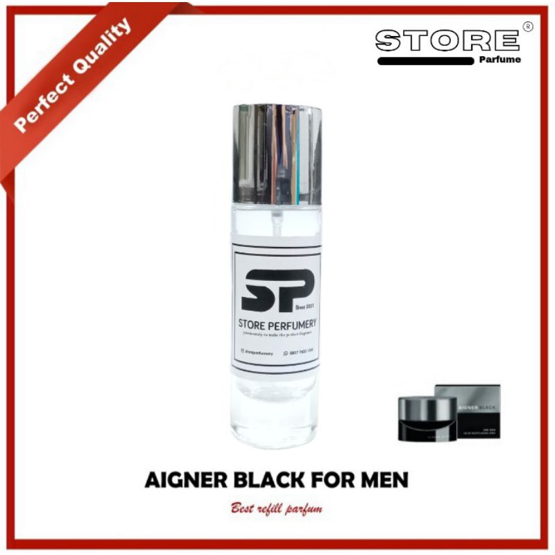 Store Parfum E.Aigner Black for Man - Best Produk - Parfum Laki Laki Parfum Bandung Tahan Lama