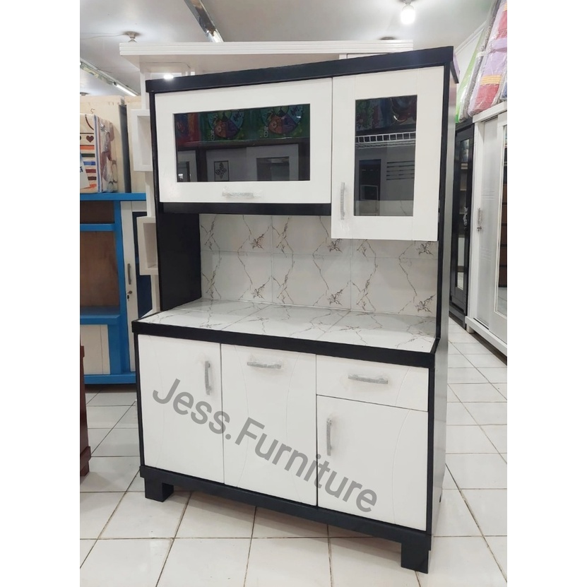 Rak sayur 3Pintu kayu BLOCTEACK / Rak Dapur 3 Pintu Kayu Lemari dapur sayur 3Pintu / Lemari sayur 3P
