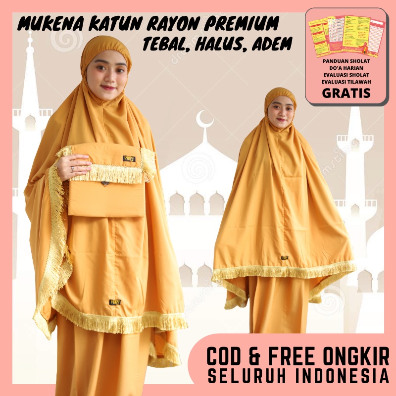 Mukena Katun Rayon Premium Jepang Ori Dewasa Terbaru 2021 Mukena Bali Jumbo Mukenah Dewasa Murah