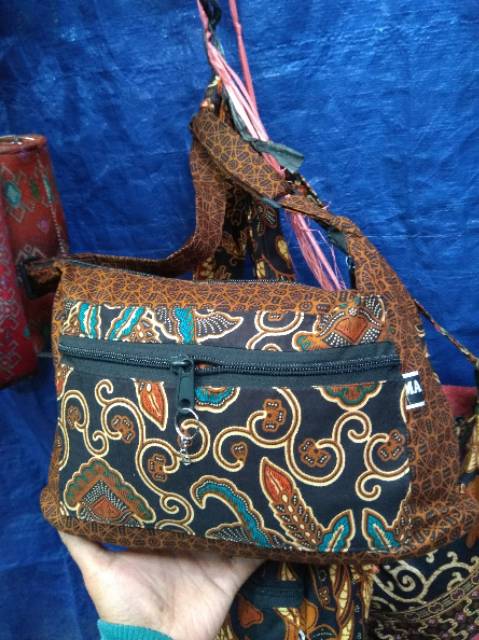 TERMURAH! TAS SELEMPANG BATIK CAP MAKMUR 30 x 25 cm - SLING BAG WANITA