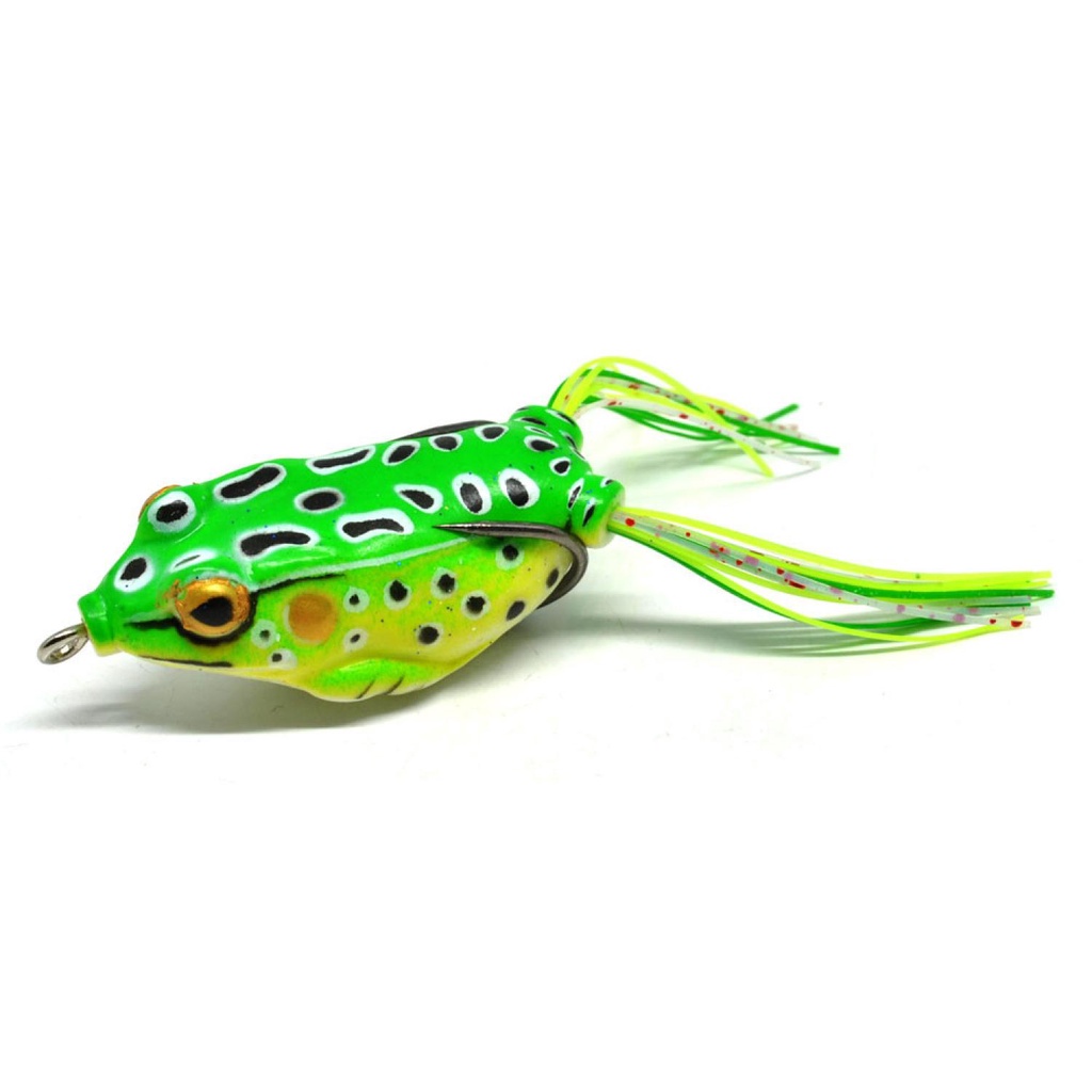 Umpan Pancing Lure Casting Ikan Gabus Toman Silikon Mainan Bentuk Kodok Soft Frog