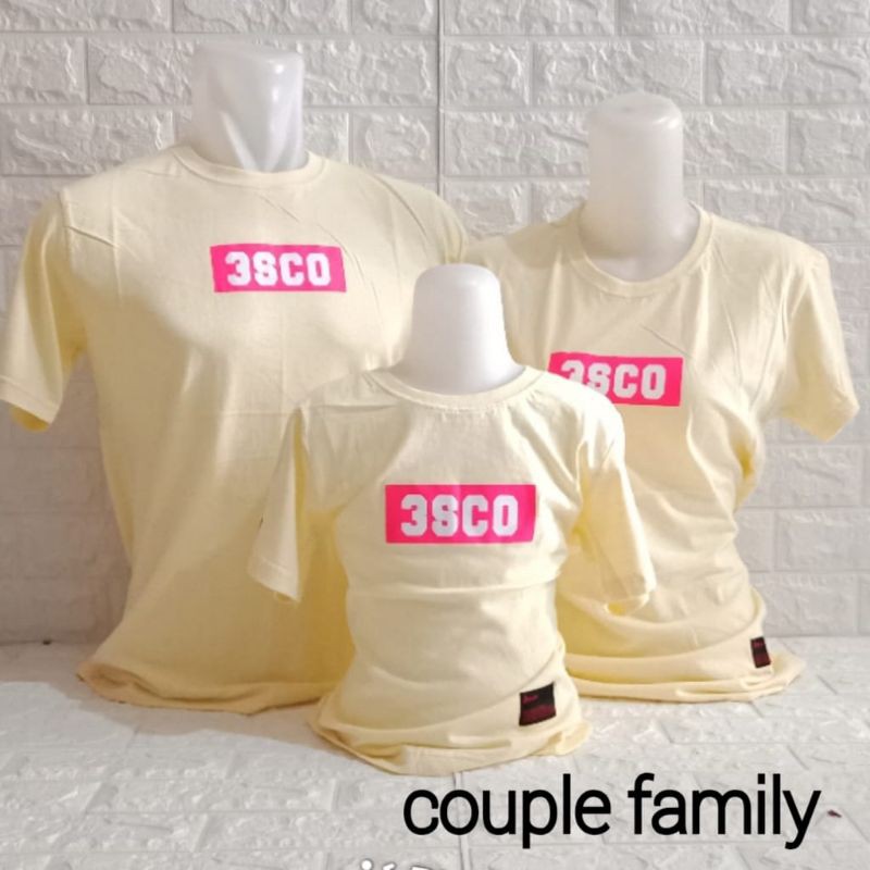 KAOS 3SECOND COUPLE FAMILY KAOS 3SECOND COUPLE KELUARGA KAOS 3SECOND COUPLE PASANGAN KAOS 3SECOND