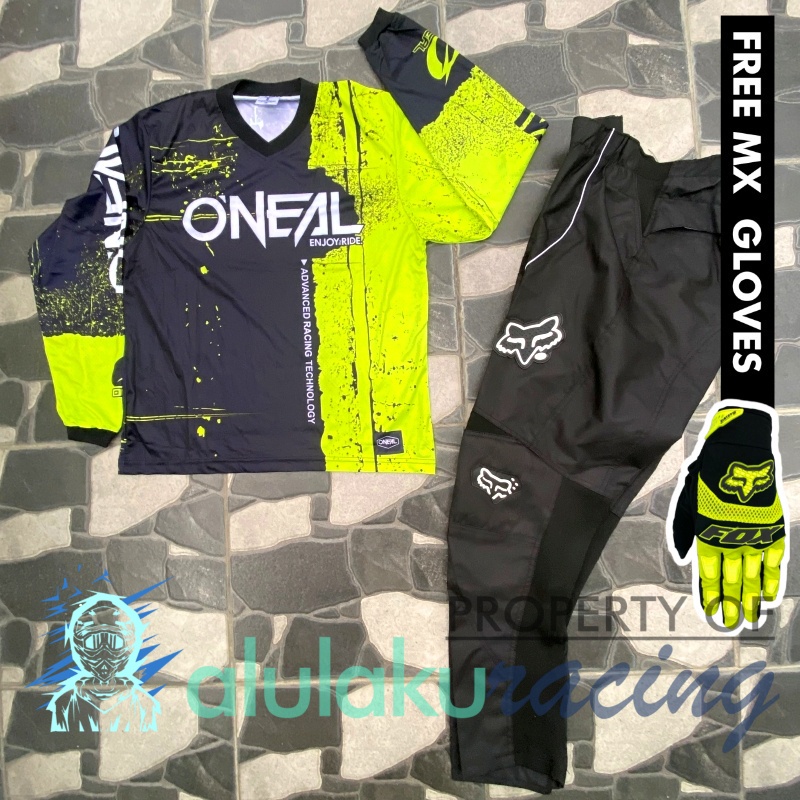 Jersey &amp; Celana MX Trail Motocross - Paket Bundling ONCT0701-F44