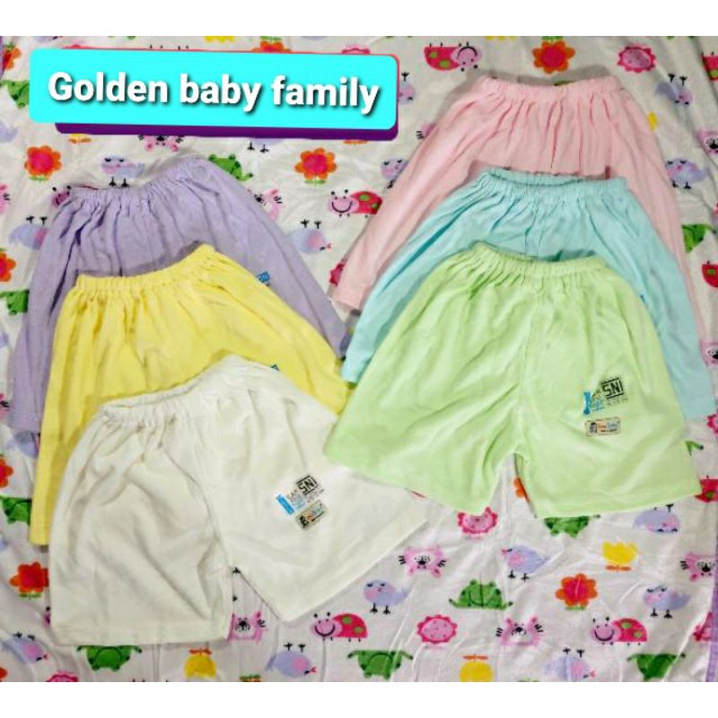 6 PC CELANA PENDEK ONE BABY SIZE M usia 1-2 thn