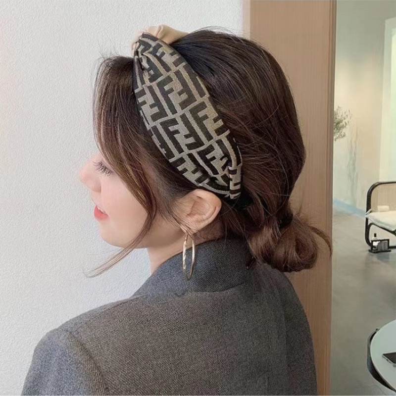 bando -157 Women Girls Cross Bee Hairband Hair Band Female Sweet Patchwork