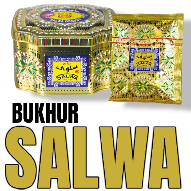 Paket Bukhur Salwa + Arang Magic Charco Thunder Bukhur Salwa Original Surrati