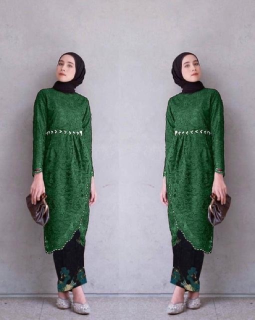 RestocSALE k 5 wrna ZR Set amora / Set kebaya Windy / Baju kebaya kekinian / Kebaya wanita murah