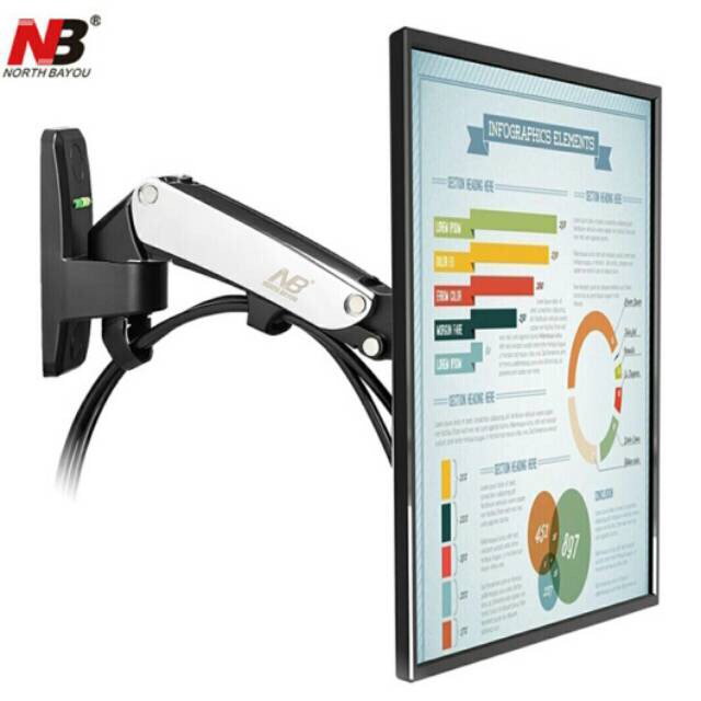 BRACKET TV MONITOR NB 17 s/d 27 INCH F120