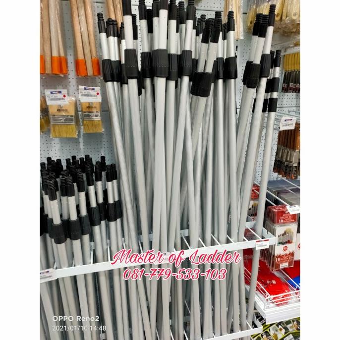 Jual Extension Pole Alumunium Krisbow Mtr Tongkat Pemanjang Cat Murah Shopee Indonesia