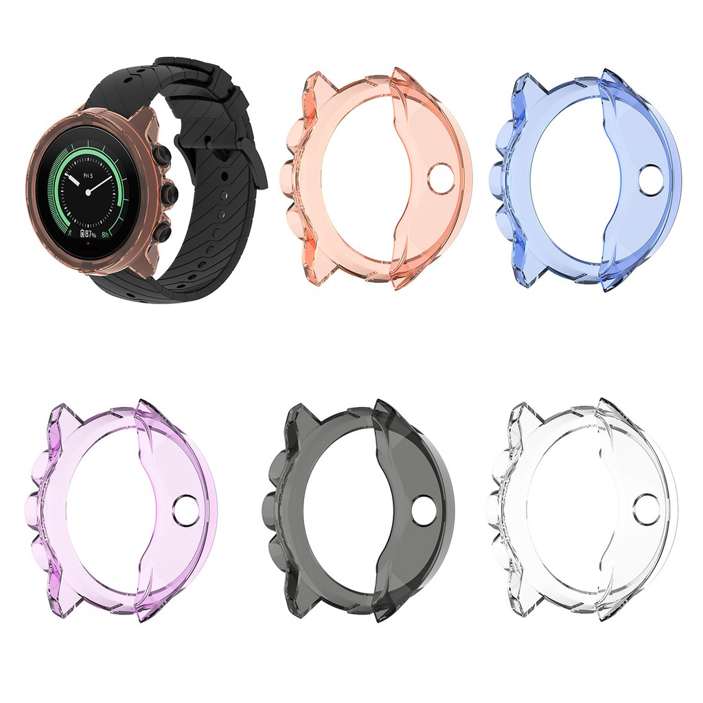 Casing Pelindung Smartwatch Suunto 9 / Suunto 9 Baro / Spartan Hr Baro Bahan Tpu Anti Gores