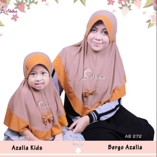 BERGO AZALIA ORI BY ABIKA,HIJAB COUPLE,JILBAB ANAK