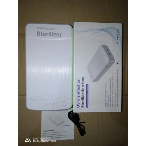 USB UV ultra violet disinfection sterilization disinfektan box steril bakteri