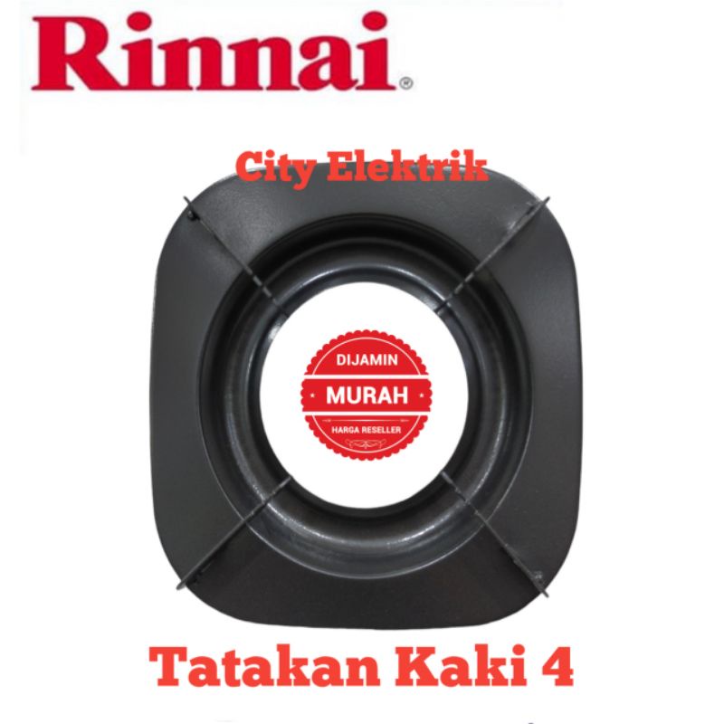 Tatakan Kompor Rinnai Dudukan Kaki 4 / Kaki 6 / Original Rinnai