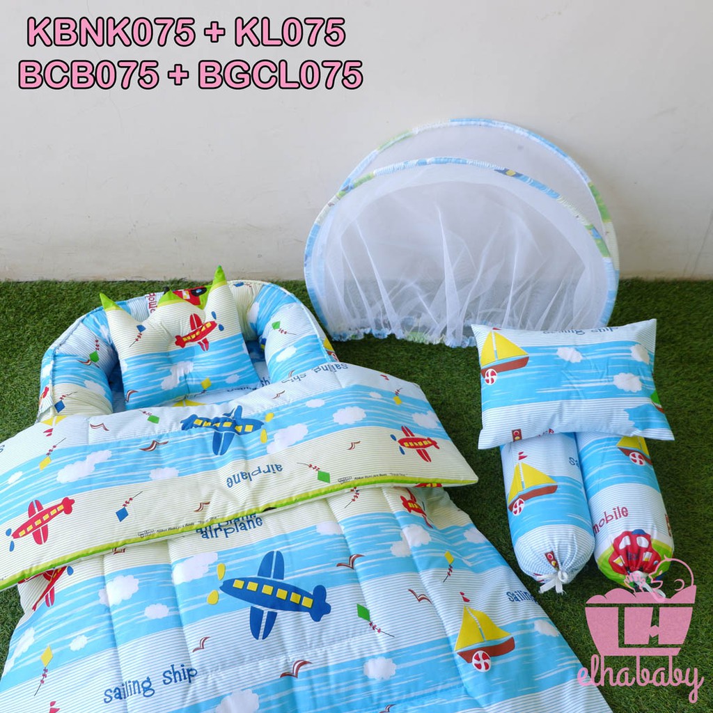 Kasur Bayi Kelambu Kolam Baby Nest Perlengkapan Tidur Baby Bedding Set Kado Lahiran Terlaris