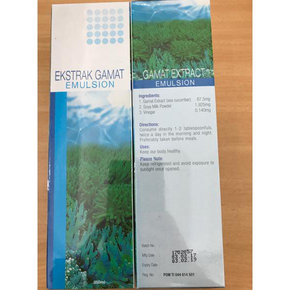 Jual Gamat Extract Emulsion Klink / Gamat K-Link / Gamat Emultion Ori