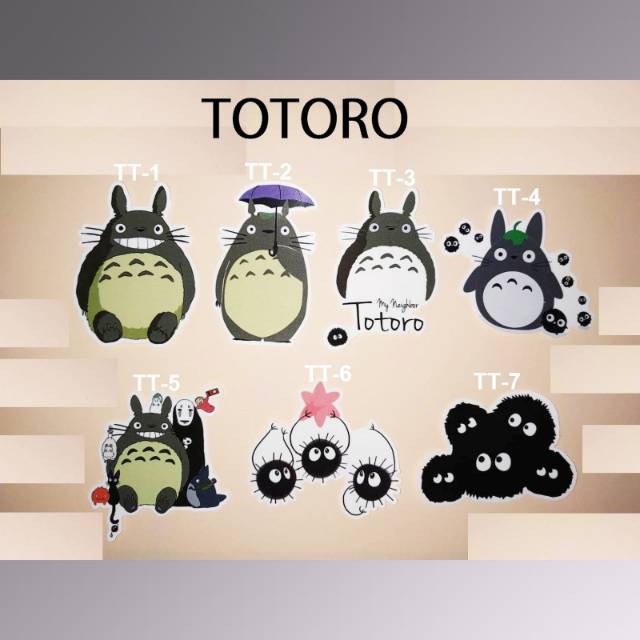 

Sticker Anime Totoro 1 Merchandise