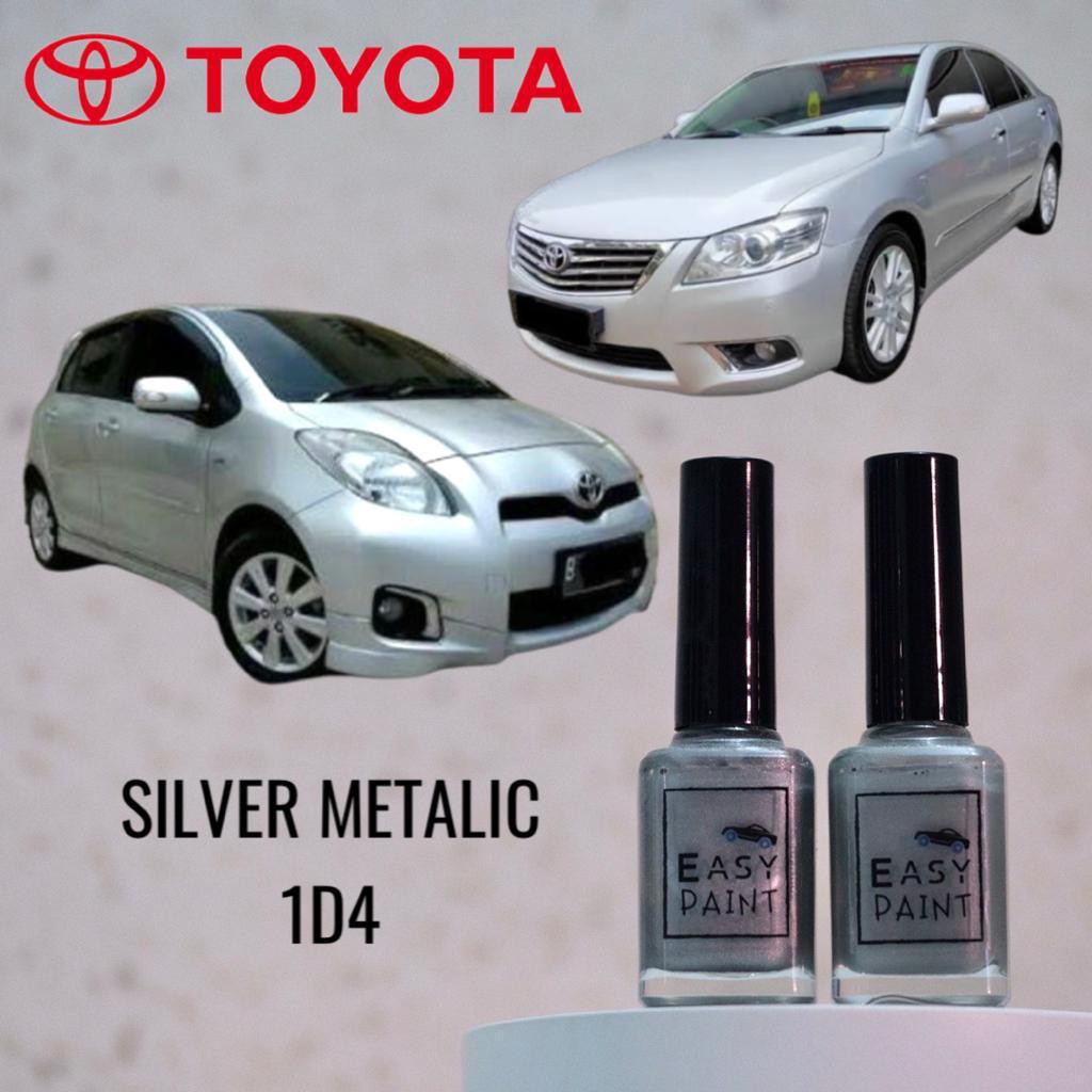 Cat Oles Silver Metalic 1D4 Toyota Yaris Camry Corolla Altis Vios Silver Metalik