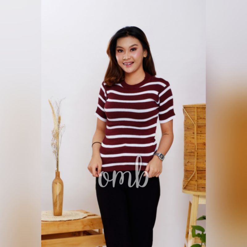 Atasan PASTER knit - RAJUT TOP WANITA