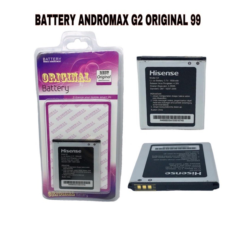 BATTERY ORIGINAL ANDROMAX G2