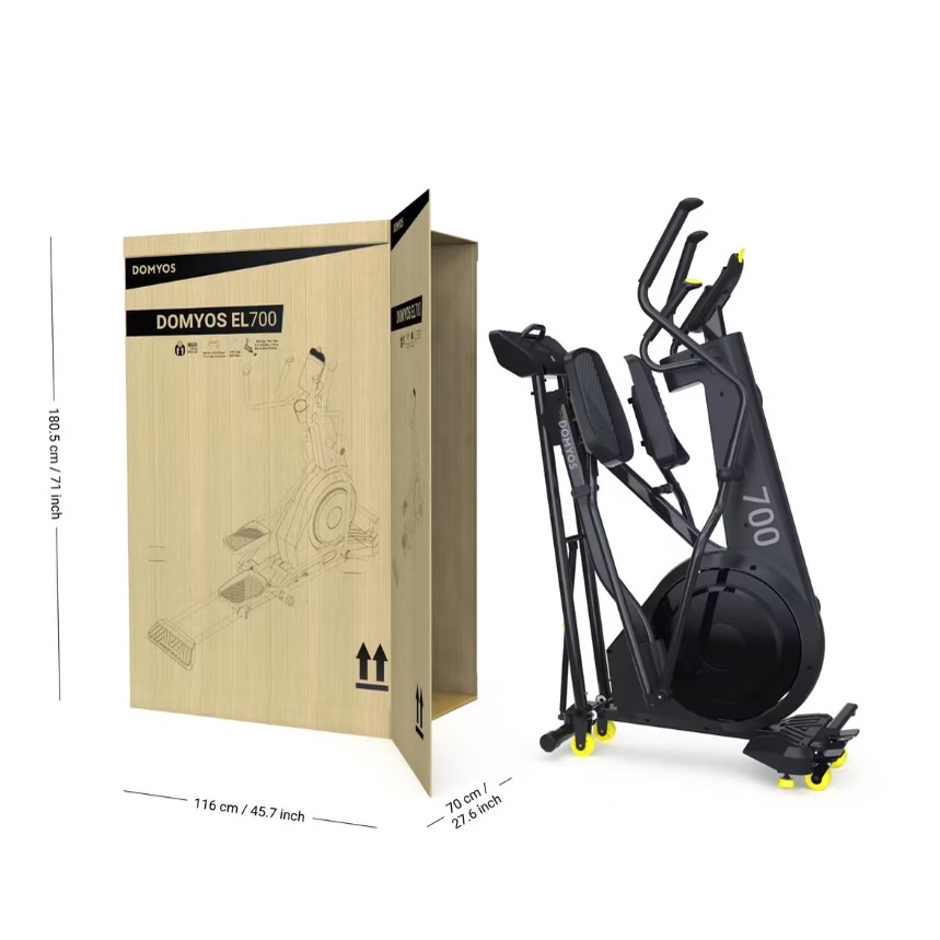 DOMYOS EL700 Elliptical Trainers Lipat Olahraga Kebugaran Cross Trainer