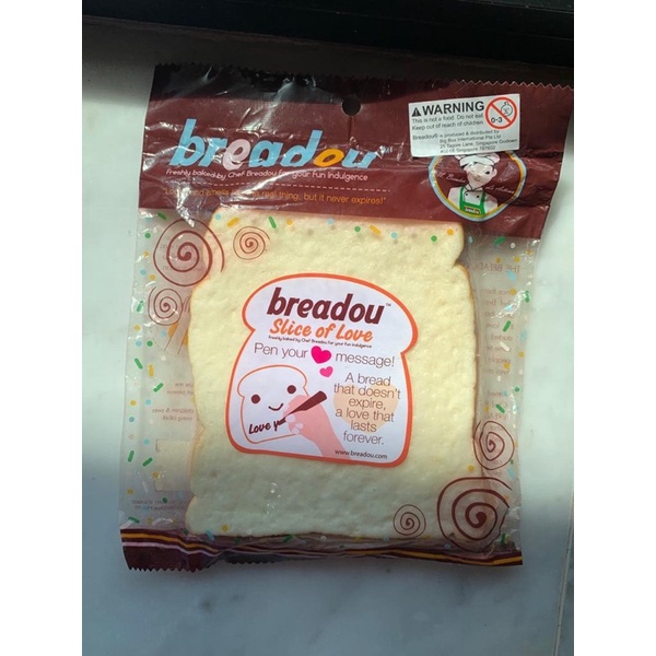 Breadou toast squishy