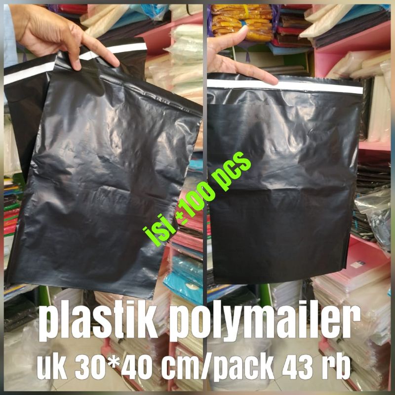 

Plastik packing olshop online shop polymailer 30x40 35x50 25x35 17x30 custom polimailer hd tanpa plong kresek amplop baju polimer polos motif sekitar 100pcs
