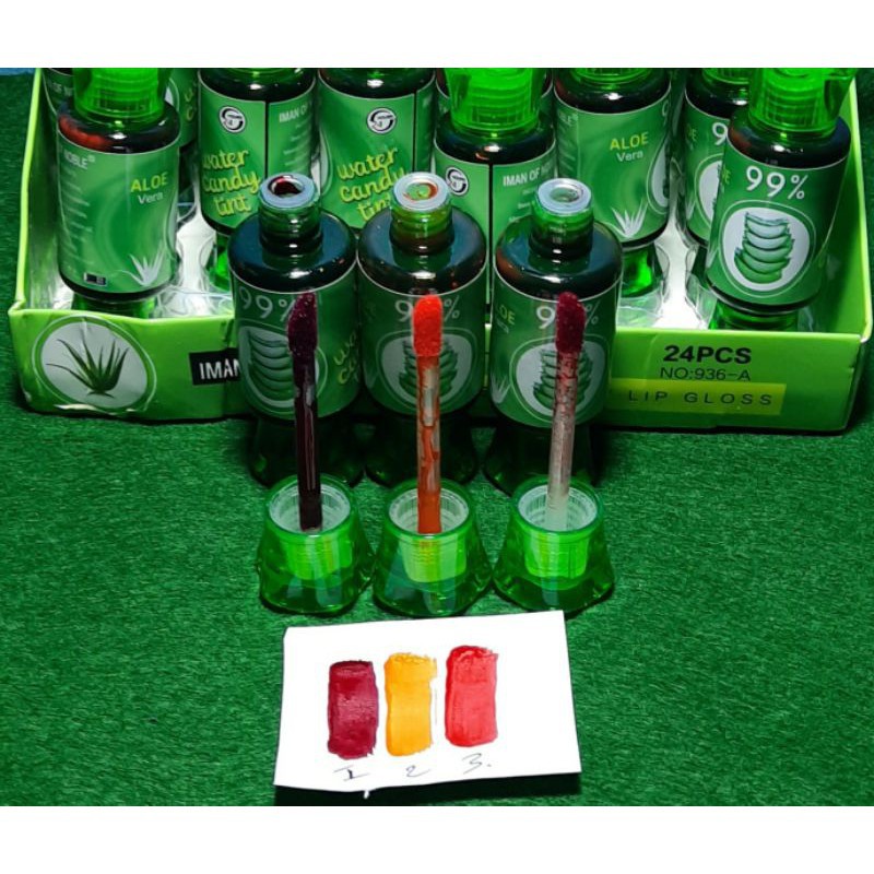 [PER 12 PCS] LIP TINT/LIPTINT IMAN OF NOBLE ALOE VERA NO.936-A