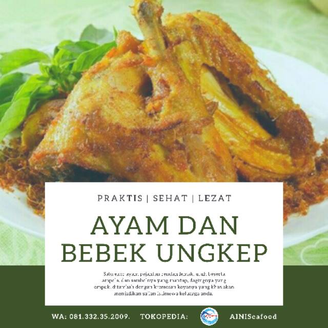 

Ayam Ungkep bumbu pariyangan tinggal goreng surabaya
