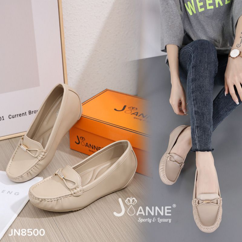 JOANNE Sepatu Wanita Wedges Shoes #JN8500 [ORIGINAL