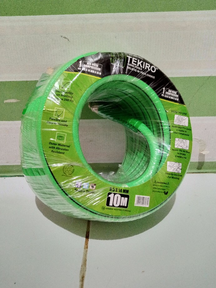 Tekiro Selang Kompresor Tekanan Tinggi 10 Meter / Air Hose Compressor 10 M