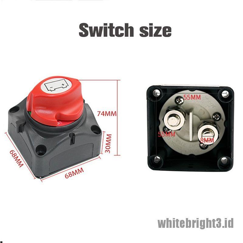 Tombol power switch ignition start 22mm Warna Putih Untuk Modifikasi Mesin Mobil