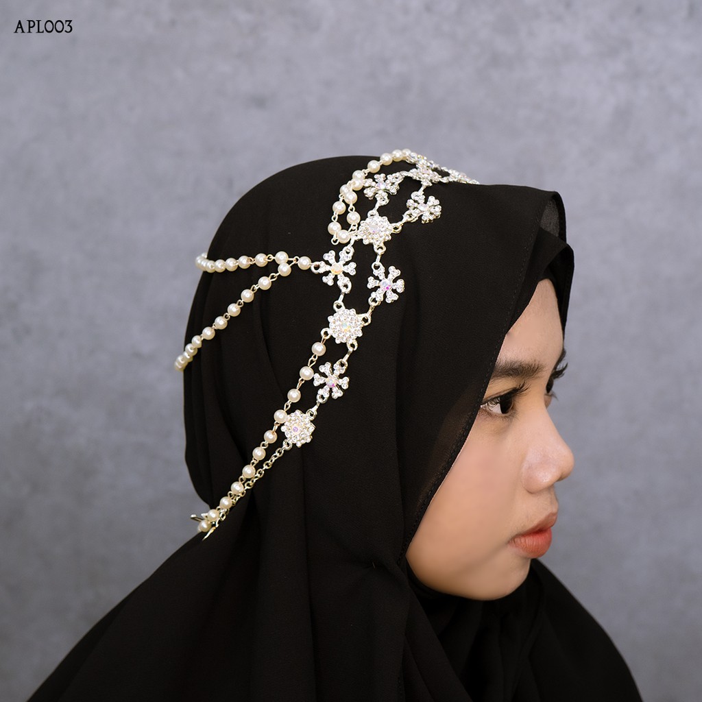 [PRODUK FAVORIT] SETELAN TIARA PREMIUM HIJABERS ASESORIS FASHION APL004